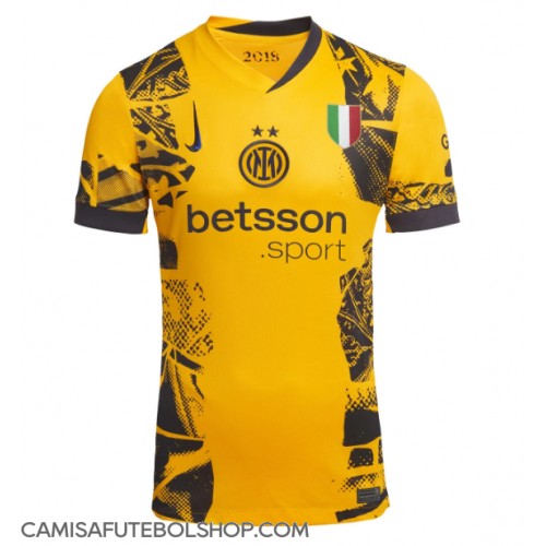 Camisa de time de futebol Inter Milan Replicas 3º Equipamento 2024-25 Manga Curta